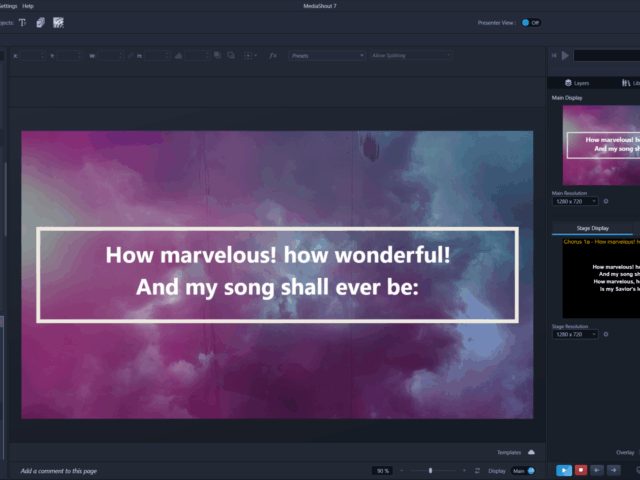 Which Church Presentation Software Includes Worship Song Lyrics and Bible Verses?