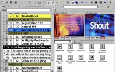 The History of Presentation Software for Churches: How MediaShout Pioneered It All