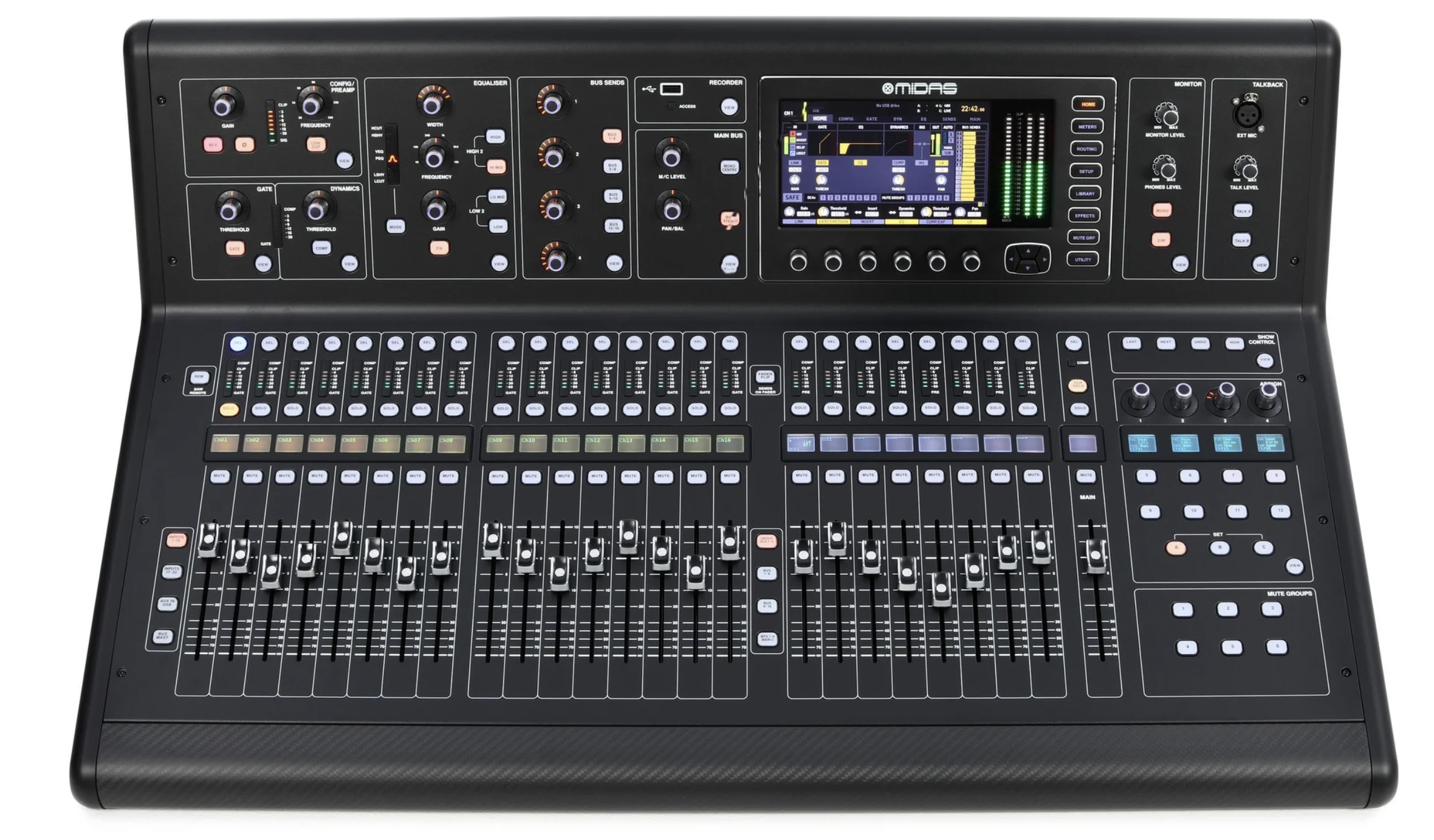 midas m32 soundboard audio console recommendation for churches
